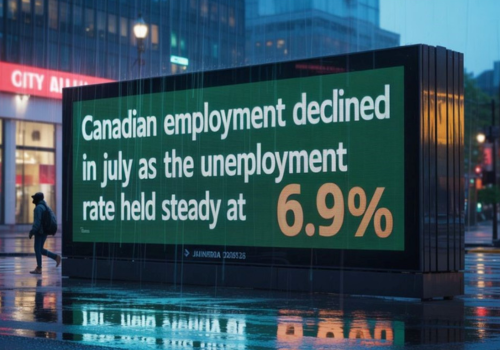 The July Labour Force Report showed a weaker-than-expected decline in net employment β August 8 2025