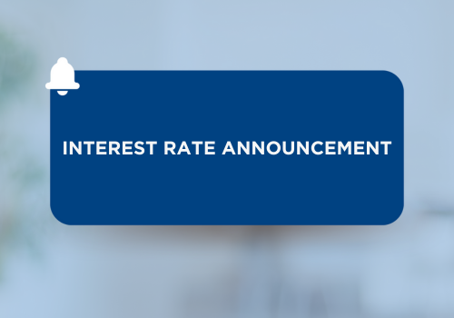 Interest Rate Announcement β September 17 2025
